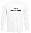 Лонгслив I <3 Jaguar Белый фото