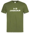 Чоловіча футболка I <3 Jaguar Оливковий Чоловіча футболка I <3 Jaguar Оливковий фото