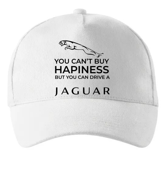 Кепка You can drive Jaguar Белый фото