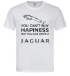 Мужская футболка You can drive Jaguar Белый фото