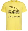 Мужская футболка You can drive Jaguar Лимонный фото