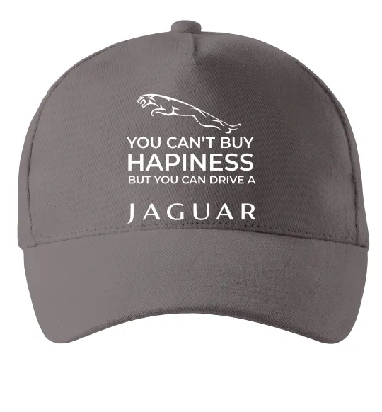 Кепка You can drive Jaguar Сірий фото