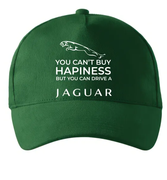 Кепка You can drive Jaguar Темно-зеленый фото