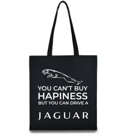 Эко-сумка You can drive Jaguar Черный фото