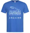 Мужская футболка You can drive Jaguar Ярко-синий фото