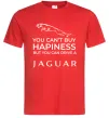 Мужская футболка You can drive Jaguar Красный фото