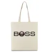 Эко-сумка Jaguar Boss Бежевый фото