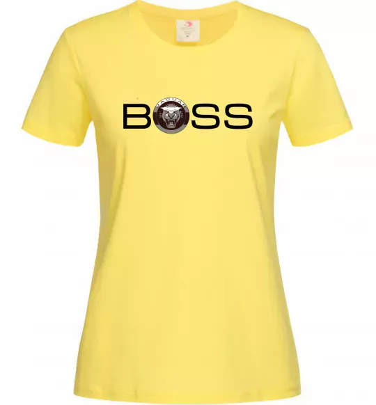 Жіноча футболка Jaguar Boss Лимонний фото