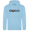 Чоловіча толстовка (худі) Jaguar Boss Блакитний фото