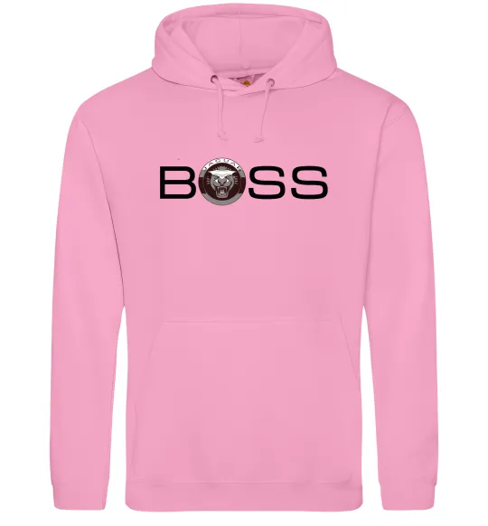 Женская толстовка (худи) Jaguar Boss Розовый фото