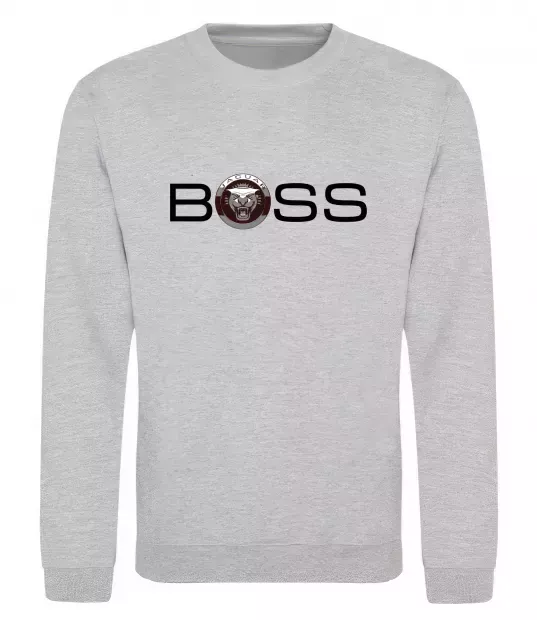 Світшот Jaguar Boss Сірий меланж фото