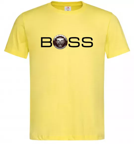 Мужская футболка Jaguar Boss Лимонный фото