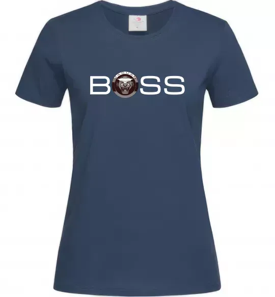 Жіноча футболка Jaguar Boss Темно-синій фото