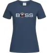 Жіноча футболка Jaguar Boss Темно-синій Жіноча футболка Jaguar Boss Темно-синій фото