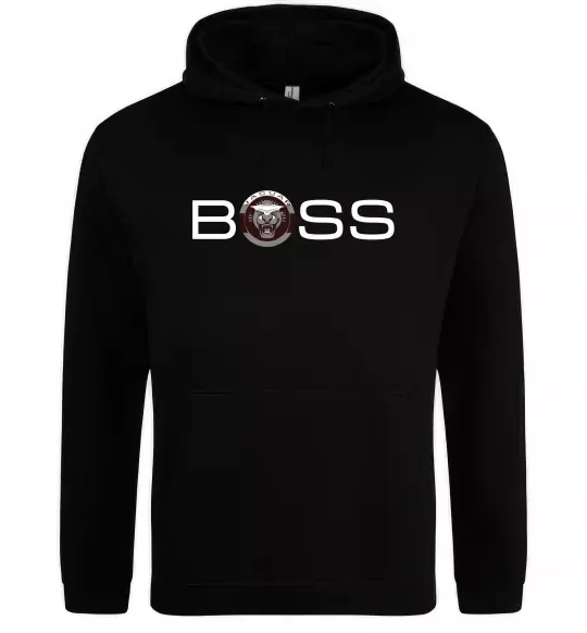 Мужская толстовка (худи) Jaguar Boss Черный фото