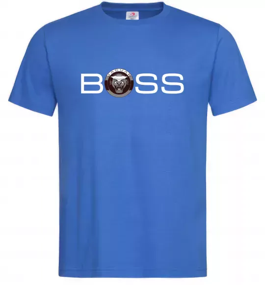Мужская футболка Jaguar Boss Ярко-синий фото