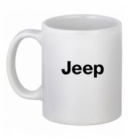 Чашка керамическая Jeep напис