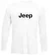 Лонгслів Jeep напис Білий фото