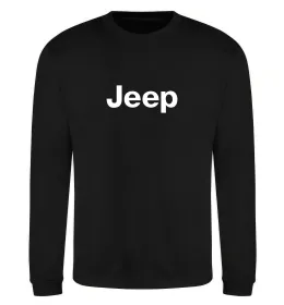Свитшот Jeep напис Черный фото