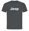 Чоловіча футболка Jeep напис Графіт фото