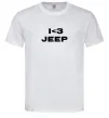 Мужская футболка I <3 Jeep Белый фото