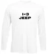 Лонгслив I <3 Jeep Белый фото