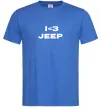 Мужская футболка I <3 Jeep Ярко-синий фото