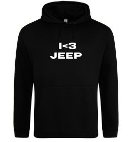 Мужская толстовка (худи) I <3 Jeep
