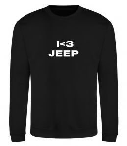 Свитшот I <3 Jeep