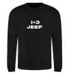 Світшот I <3 Jeep Чорний фото