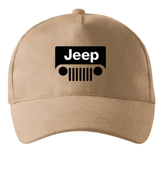 Кепка Jeep машина Пісочний фото
