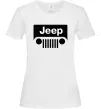 Жіноча футболка Jeep машина Білий фото