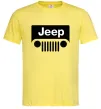 Мужская футболка Jeep машина Лимонный Мужская футболка Jeep машина Лимонный фото