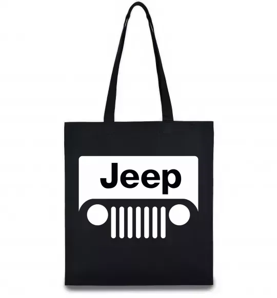 Эко-сумка Jeep машина Черный фото