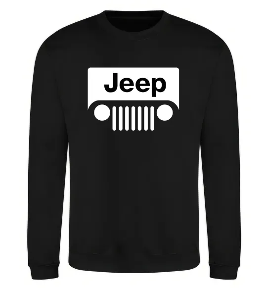 Світшот Jeep машина Чорний фото
