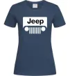Жіноча футболка Jeep машина Темно-синій фото