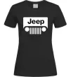 Жіноча футболка Jeep машина Чорний фото