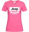 Жіноча футболка Jeep машина Яскраво-рожевий фото