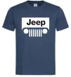 Мужская футболка Jeep машина Темно-синий Мужская футболка Jeep машина Темно-синий фото