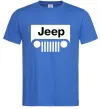 Мужская футболка Jeep машина Ярко-синий Мужская футболка Jeep машина Ярко-синий фото