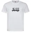 Мужская футболка My love Jeep Белый Мужская футболка My love Jeep Белый фото