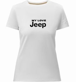 Жіноча преміум футболка My love Jeep Жіноча преміум футболка My love Jeep