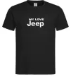 Мужская футболка My love Jeep Черный Мужская футболка My love Jeep Черный фото