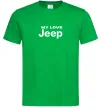 Мужская футболка My love Jeep Зеленый Мужская футболка My love Jeep Зеленый фото