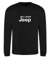Світшот My love Jeep Чорний фото