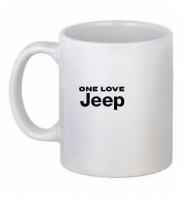 Чашка керамическая Jeep one love