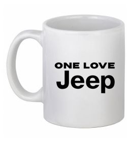 Чашка керамічна Jeep one love