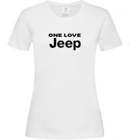 Жіноча футболка Jeep one love