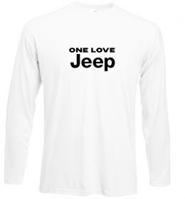 Лонгслив Jeep one love