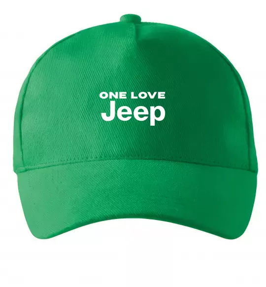 Кепка Jeep one love Зеленый фото